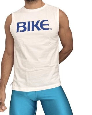 Bicicleta Tan Top Hombre Pequeño Blanco Foto 1 de 4