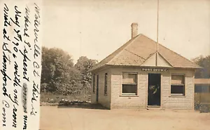Waterville CT Post Office In 1906 Real Photo Postcard - Picture 1 of 2