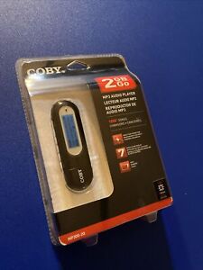 Coby 2GB MP3 Audio Player MP300-3G, USB, LCD Display, New Sealed