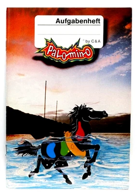 C & A PALOMINO C & A Werbeartikel 1979 - Aufgabenheft Palomino - unbenutzt - rar / selten