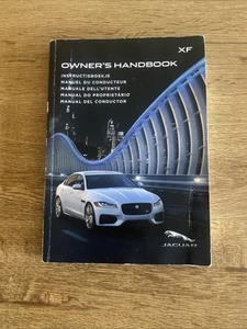 2015–2019 Jaguar XF X260 Owner’s Handbook Manual OEM Original Book Paperback - Picture 1 of 11
