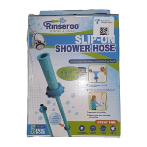 Rinseroo: Slip-On Handbrauseschlauch Aufsatzschlauch für Waschbecken Dusche & Haustiere - Bild 1 von 13