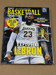 Beckett Basketball Card Price Guide 2021 28th Edition – LeBron Cover - Bild 1 von 1