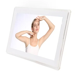 EU Plug 15.6 Inch Digital Picture Frame Wireless 1G DDR3 RAM 32GB ROM LCD H SLK - Picture 1 of 12