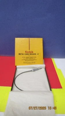Kodak Metal Cable release for Kodak Senior Synchronizer original packaging - Image 1 of 3