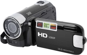 Videocamera Videocamera, 16X 1080P 30FPS Camera Recorder Con Schermo Girevole TF - Foto 1 di 12