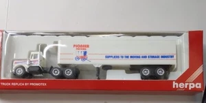 Herpa 6115 HO Pioneer Packing Peterbilt Tractor & Trailer - Picture 1 of 1