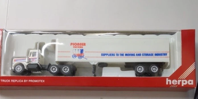 Herpa 6115 HO Pioneer Packing Peterbilt Tractor & Trailer - Image 1 of 1