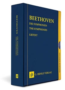 Study Scores Beethoven The Symphonies Orchestra 9 Volumes Henle Urtext Slipcase - Picture 1 of 1