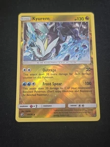 Kyurem 47/70 Dragon Majesty Holograma Inverso Raro Pokemon Juego de Cartas Coleccionables Ligero - Imagen 1 de 2