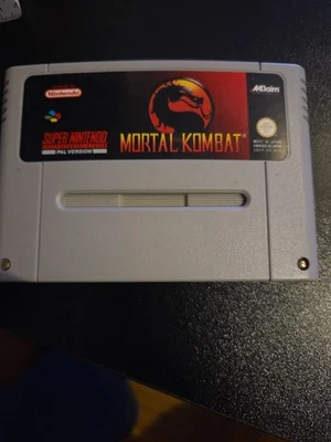 Mortal Kombat SNES Super Nintendo Modul - Bild 1 von 2