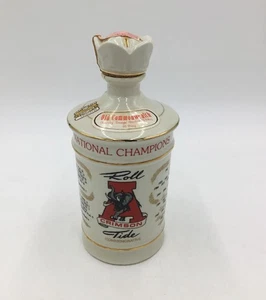 Vintage alte Commonwealth Sammlerstück Dekanter UAB Crimson Tide - Bild 1 von 9