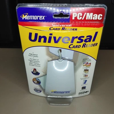 Memorex Pc/mac Universal Card Reader 3250-8240 New Sealed  - Image 1 of 4