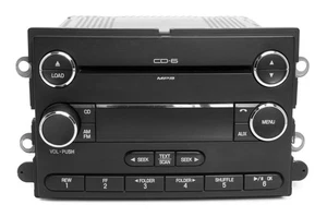 2008-2009 Ford Taurus X AM FM Radio 6 Disc CD MP3 Player Model ID 8F9T-18C815-GB - Picture 1 of 6