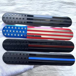 2pcs 3D Metal American Flag Sticker Decal Emblem For Truck, Auto, Bike - Picture 1 of 14