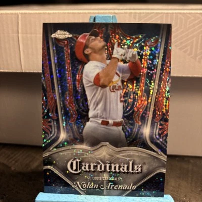 2022 Topps Chrome Nolan Arenado Team Plaque St. Louis Cardinals #P-4 - Image 1 of 4
