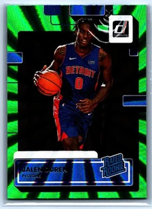 2022 Panini Donruss - Jalen Duren #213 Green Variant Rated Rookie RC - Bild 1 von 2