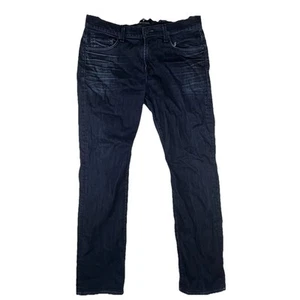 7 PARA TODA LA HUMANIDAD HOMBRES LUJO RENDIMIENTO CARSEN AZUL OSCURO JEANS TALLA 34x32 EE. UU. - Imagen 1 de 7
