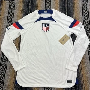 NEU Nike Herren USA 2022/23 Home Langarm Trikot Fußball Shirt Größe Medium - Bild 1 von 10