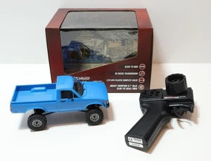 RC4WD 1/24 Scale Trail Finder 2 RTR w/ Mojave II Hard Body Set (Blue) - Picture 1 of 16