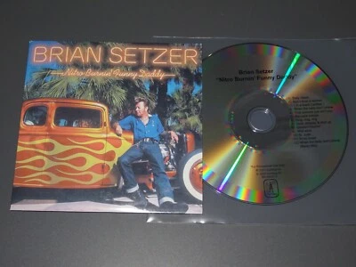 BRIAN SETZER - NITRO BURNIN FUNNY DADDY / PROMO-ALBUM-CD 2003 IM CARDSLEAVE - Bild 1 von 2