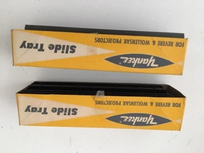 Lote De Colección De 2x Yankee Universal 35mm Montado en Película 36 Bandeja Deslizante para Proyector Foto 1 de 4