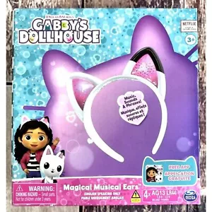 Gabby's Dollhouse Orecchie di Gatto Musicali Magiche con Luci, Musica, Suoni e Frase - Foto 1 di 3
