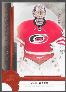 16/17 Artifacts Orange Cam Ward /55 24 Hurricanes