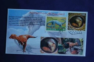 Canada Dinosaurs Acrotholus Audeti SA Stamp Combo FDC Bullfrog 09586 Sc#  W/1495 - Picture 1 of 1