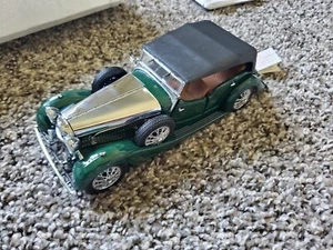 New in Box: Franklin Mint The 1938 Alvis 4.3 Litre Diecast Model Car Retro 1:24 - Picture 1 of 6