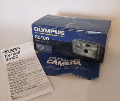 OLYMPUS GO 100 in BOX ONLY with origional instructions  - Image 1 of 4