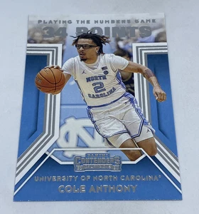 2020-21 PANINI CONTENDERS DRAFT PICKS PLYING THE NUMBERS GAME COLE ANTHONY #10 - Picture 1 of 2