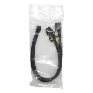 Câble réseau 35 cm GPU 8 broches vers double carte graphique 8 broches câble d'alimentation 8P vers 6P+2P - Photo 1/10