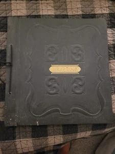 Vintage Antique Photo Album From WW2 Era With Various Magazine/Newspaper Cutouts - Picture 1 of 12
