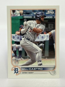 2022 Topps ~~MINI~~ WILLI CASTRO Tigers #191 Online Exclusive Low PR