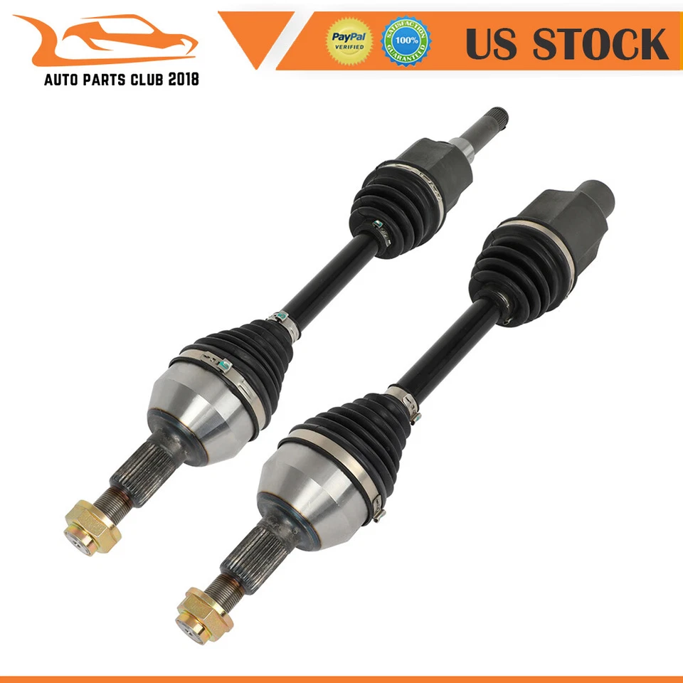 2x ejes CV para Chevrolet Equinox GMC Terrain 2.4 10-17 conductor delantero pasajero Foto 1 de 1