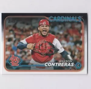 (12) Willson Contreras 2024 TOPPS SERIE LOTE DE 1 TARJETA #296 ST. LOUIS CARDINALS - Imagen 1 de 1