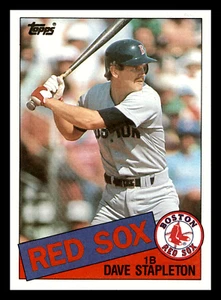 1985 Topps Dave Stapleton  #322 Boston Red Sox NM-MINT - Picture 1 of 2