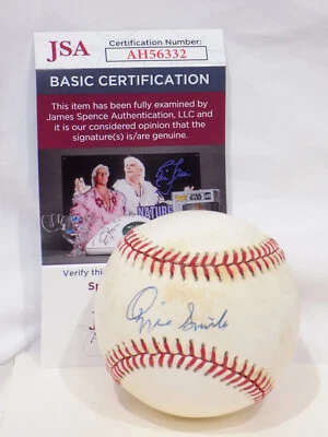 Ozzie Smith HOF Signed Autoghaph NL Baseball Cardinals + Padres 💎JSA COA - Image 1 of 4
