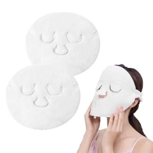 NEW Reusable Face Towel Mask Spa Facial Steamer Towel Cold Hot Compress - Picture 1 of 6
