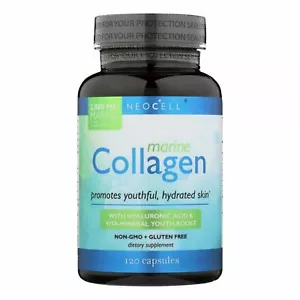 Neocell Marine Collagen Type 1 & 3 with Hyaluronic Acid Dietary Capsules 120 Ct - Picture 1 of 1