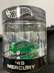 1/64 100% HOT WHEELS 1949 MERCURY COUPE CHOPPED CANDY GREEN NICE DETAIL - Picture 1 of 4
