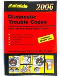 Autodata Diagnostic Trouble Codes 2006 Fault Location & Probable Causes European - Bild 1 von 9