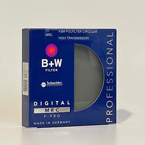 B + W 77mm Circular Polarizer Kaesemann HTC (F-PRO) - Genuine, Brand New in Box - Picture 1 of 9