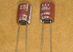 Two MAMIYA Camera Repair Parts 645 SUPER SHUTTER RELEASE ELECTROLYTIC CAPACITORS - Picture 1 of 3