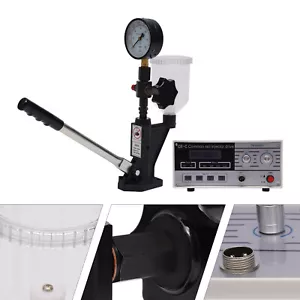 Inyectores diésel 0,8 L AC220V aparato de prueba inyector probador 600 bar 0 a 8000 PSI - Imagen 1 de 24