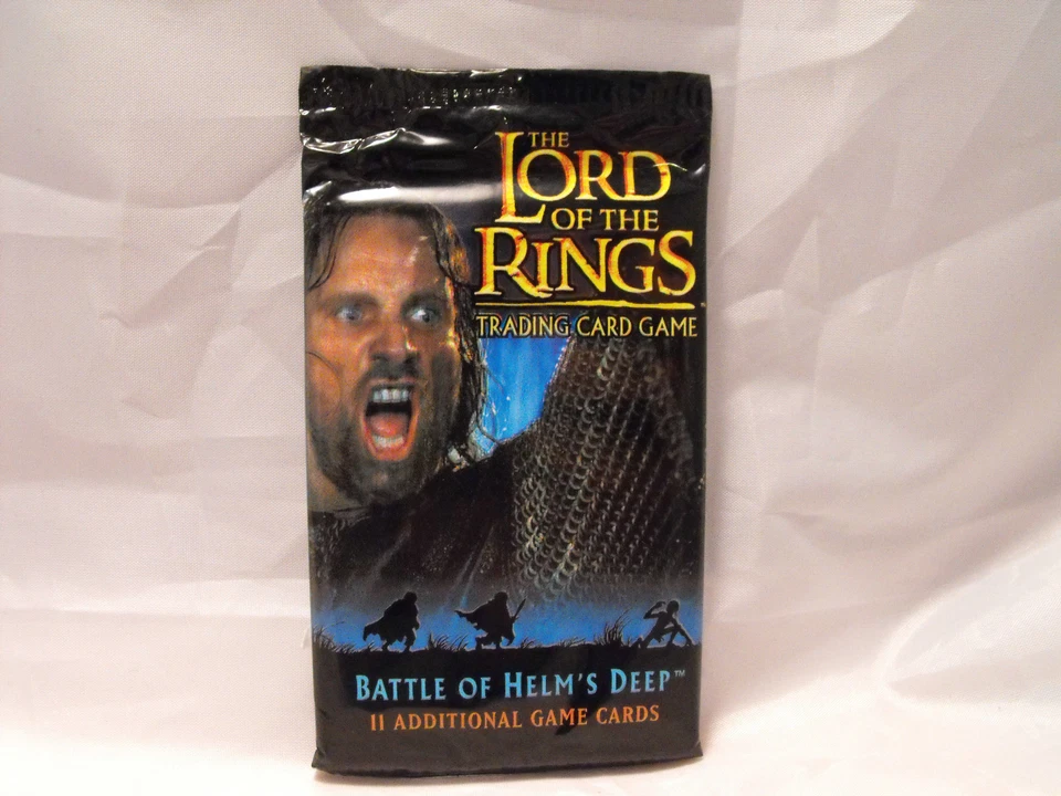 LORD OF THE RINGS TCG BATTLE OF HELM'S DEEP SEALED BOOSTER PACK OF 11 CARDS - Image 1 of 1
