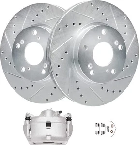 11,1 pulgadas Pinza de freno derecha rotores perforados delanteros (282 mm) para elemento Honda CR-V - Imagen 1 de 1
