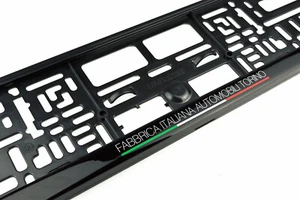 2 x Fiat Kennzeichenhalter Nummernschildhalter - Bild 1 von 4