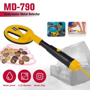 MD-790 Unterwasser Metalldetektor Hand Schatzsucher Wasserdicht Pinpointer - Bild 1 von 11